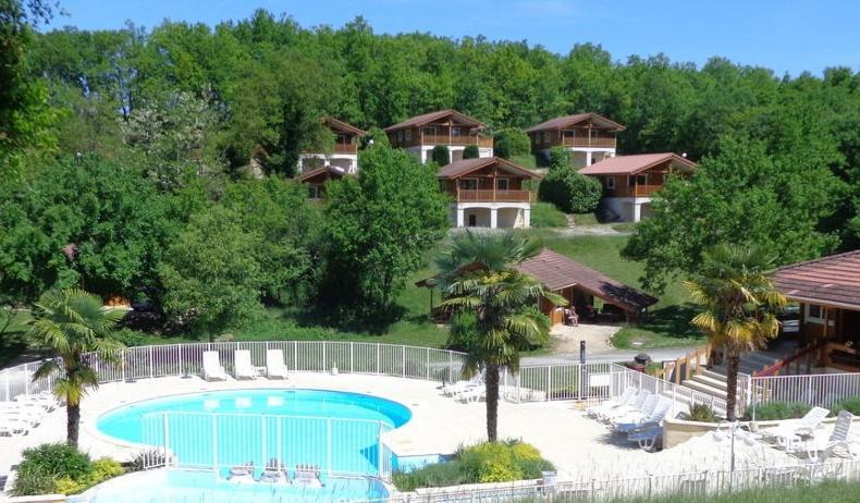 Chalets du Soleil Mauroux  Exterior foto